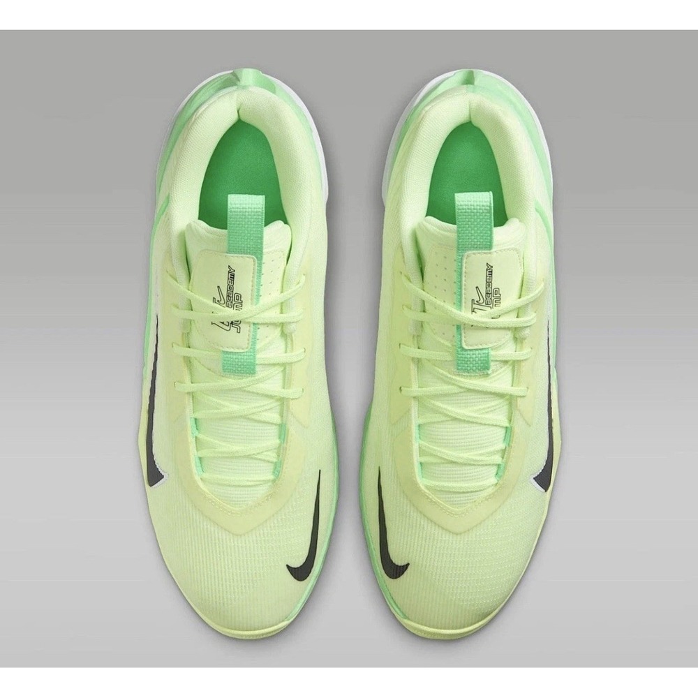 *NEW* Men's Size 12 Nike GT Jump Academy Basketball Volt Green White FV5524-700 - Picture 6 of 9